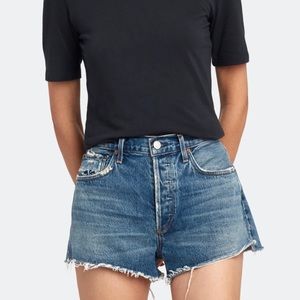 Agolde Parker Vintage Cut Off Shorts